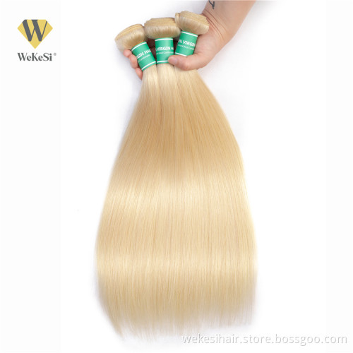 Cheap Raw Human 613 Virgin Russian Blonde Hair Bundles,613 Human Hair Weave Extensions Blonde,613 Virgin Brazilian Straight Hair